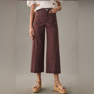 Colette Cropped Wide-Leg Pants